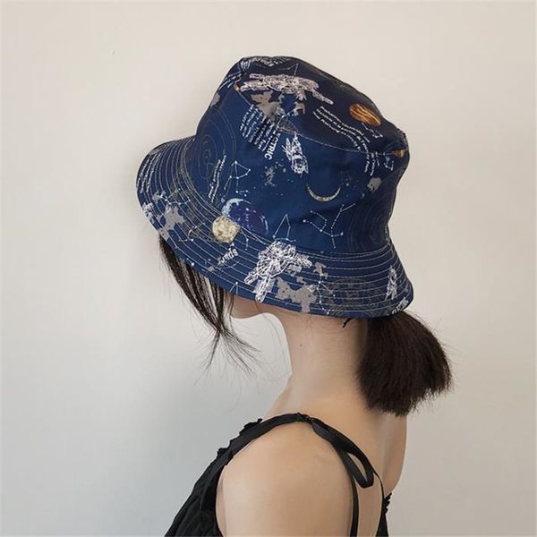 harajuku starry sky two-sided hats summer sunshade streetwear bucket hat for unisex
harajuku starry sky two-sided hats summer sunshade streetwear bucket hat for unisex