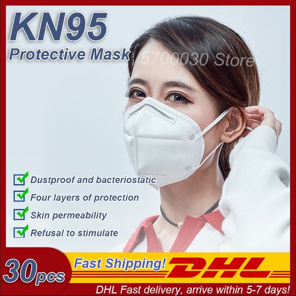 disposable s n95 face masks ffp2 bacteria proof anti pm2.5 influenza breathing dustproof kn95