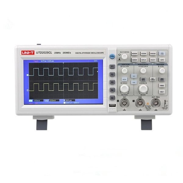 uni-t utd2025cl цифровые осциллографы 2 канала 250msa / s образец 7''t fft жк-дисплей 100-240vac
uni-t utd2025cl цифровые осциллографы 2 канала 250msa / s образец 7''t fft жк-дисплей 100-240vac