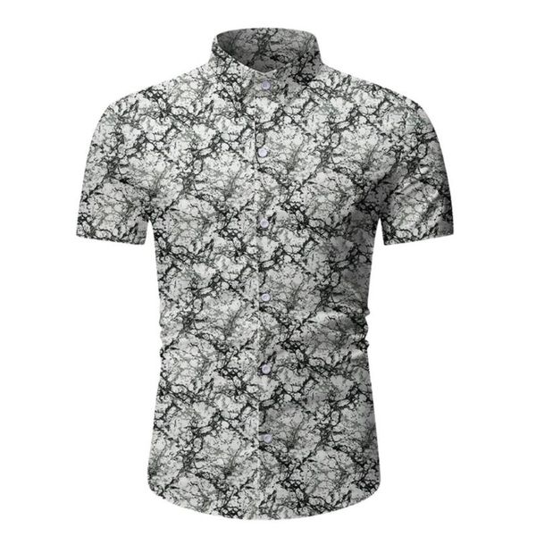 shirt men casual summer printed button short sleeve hawaiian shirt blouse mens dress shirts ropa hombre elegante, White;black
shirt men casual summer printed button short sleeve hawaiian shirt blouse mens dress shirts ropa hombre elegante, White;black