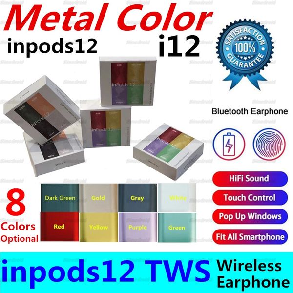 металлический цвет inpods12 macaron inpods 12 tws покрытие i12 беспроводные наушники bluetooth v5. 0 с всплывающим окном сенсорное управлени
металлический цвет inpods12 macaron inpods 12 tws покрытие i12 беспроводные наушники bluetooth v5. 0 с всплывающим окном сенсорное управлени