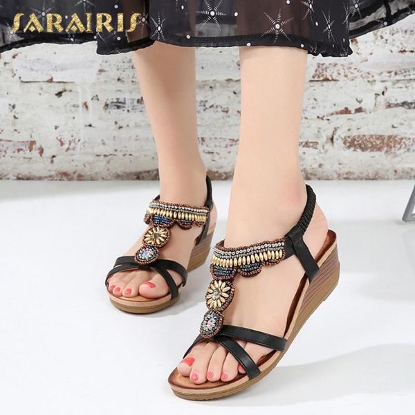 sarairis 2020 new fashion gladiator women sandals wedges metal decoration zip pumps summer casual woman rome shoes, Black
sarairis 2020 new fashion gladiator women sandals wedges metal decoration zip pumps summer casual woman rome shoes, Black