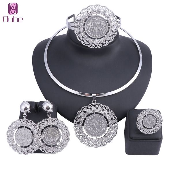 latest fashion italian jewelry dubai crystal jewelry sets african women big necklace bangle earring ring jewellery, Slivery;golden
latest fashion italian jewelry dubai crystal jewelry sets african women big necklace bangle earring ring jewellery, Slivery;golden