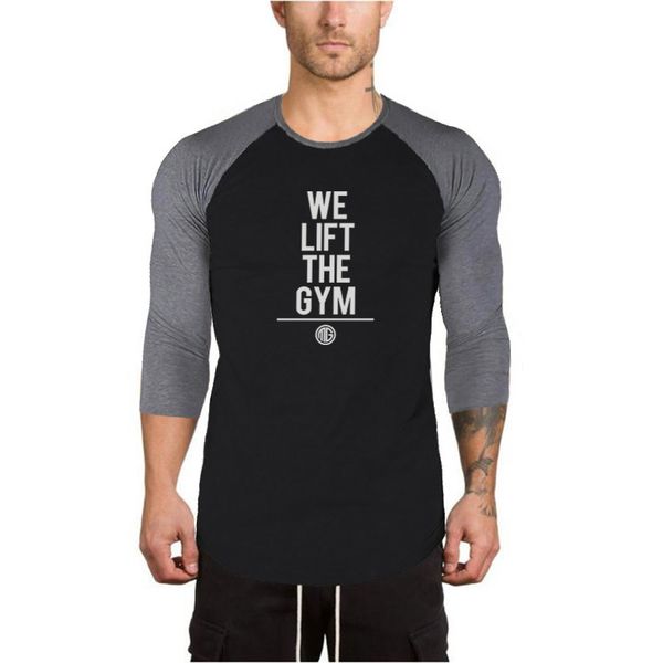men compression quick dry long sleeve t-shirt man gym fitness training t shirt male run jogging sports workout tight tees, Black;red
men compression quick dry long sleeve t-shirt man gym fitness training t shirt male run jogging sports workout tight tees, Black;red