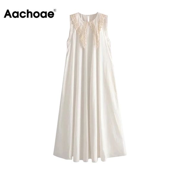 elegant lace patchwork cotton long dress women loose o neck white sleeveless dresses 2020 solid casual summer dress vestidos, Black;gray
elegant lace patchwork cotton long dress women loose o neck white sleeveless dresses 2020 solid casual summer dress vestidos, Black;gray