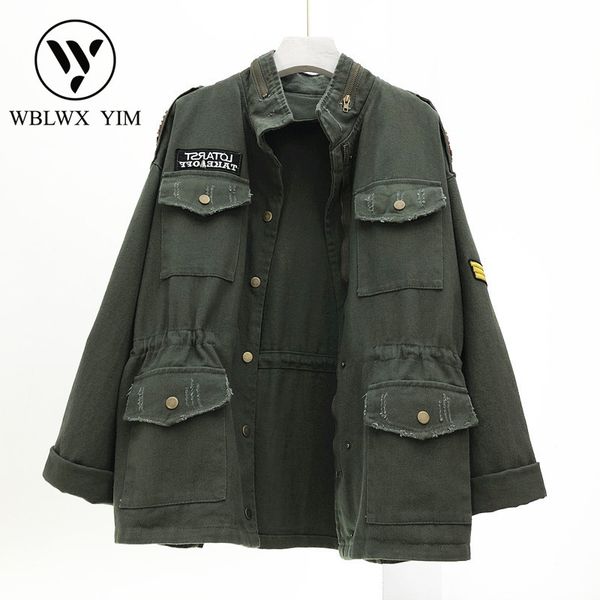 autumn harajuku jacket basic coat women fashion patch epaulette single breasted bomber jacket female loose plus size outerwear, Black;brown
autumn harajuku jacket basic coat women fashion patch epaulette single breasted bomber jacket female loose plus size outerwear, Black;brown