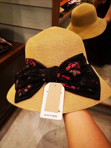 6g7ca daily lace female seaside holiday foldable sun sunscreen straw straw screen large eaves fashionable summer sun hat all-match beach hat, Blue;gray
6g7ca daily lace female seaside holiday foldable sun sunscreen straw straw screen large eaves fashionable summer sun hat all-match beach hat, Blue;gray