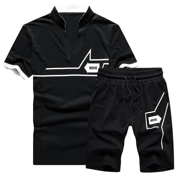 heflashor 2019 summer men tracksuit set fashion two piece casual stand collar t-shirt & shorts suits sets men sportwear sets, Gray
heflashor 2019 summer men tracksuit set fashion two piece casual stand collar t-shirt & shorts suits sets men sportwear sets, Gray