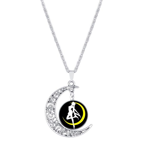 1 new crescent beautiful girl love pendant necklace half moon sailor lucky amulet hollow gemstone woman mother men's family gifts jewel, Silver
1 new crescent beautiful girl love pendant necklace half moon sailor lucky amulet hollow gemstone woman mother men's family gifts jewel, Silver