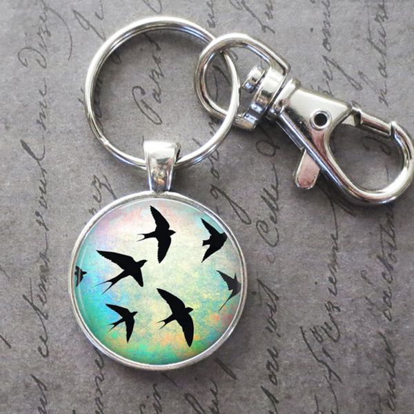 watercolor birds key ring key chain buckle pendant birthday festival anniversary gift jewelry accessories, Slivery;golden
watercolor birds key ring key chain buckle pendant birthday festival anniversary gift jewelry accessories, Slivery;golden