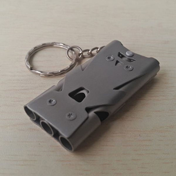 camping pet training portable anti rust three tube metal referee sports whistle high decibel practical sounder outdoor survival
camping pet training portable anti rust three tube metal referee sports whistle high decibel practical sounder outdoor survival