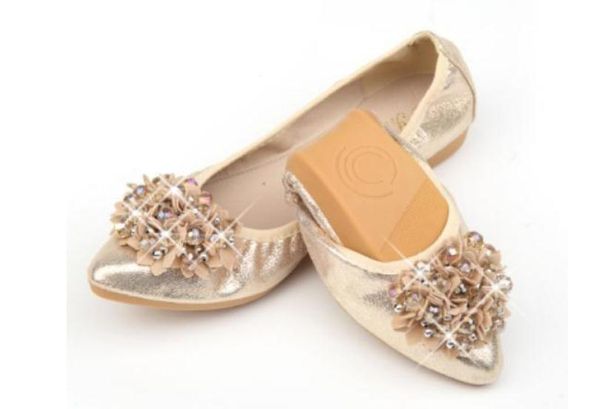 women's shoes in spring and autumn flat bottom pointed end water drill@asd602, Black 
women's shoes in spring and autumn flat bottom pointed end water drill@asd602, Black