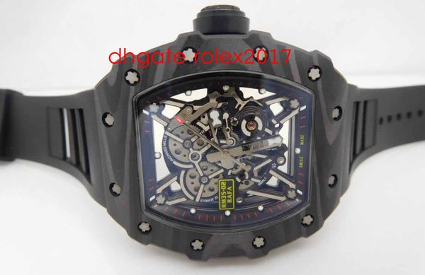 mens rm035-02 japanese miyota 9015 automatic movement full solid black forged carbon case black rubber folded buckle sport wristwatches, Slivery;brown
mens rm035-02 japanese miyota 9015 automatic movement full solid black forged carbon case black rubber folded buckle sport wristwatches, Slivery;brown