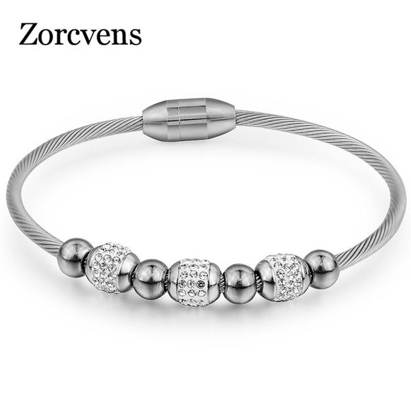 zorcvens woman stainless steel spring bracelet gold silver color cz stone bracelet fashion jewelry accessories wholesale, Black
zorcvens woman stainless steel spring bracelet gold silver color cz stone bracelet fashion jewelry accessories wholesale, Black