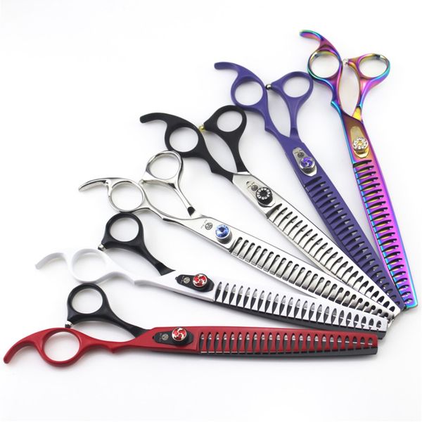 purple dragon 8.0 inch professional pet scissors thinning shears sharp edge cat dog grooming scissors haircut tools
purple dragon 8.0 inch professional pet scissors thinning shears sharp edge cat dog grooming scissors haircut tools