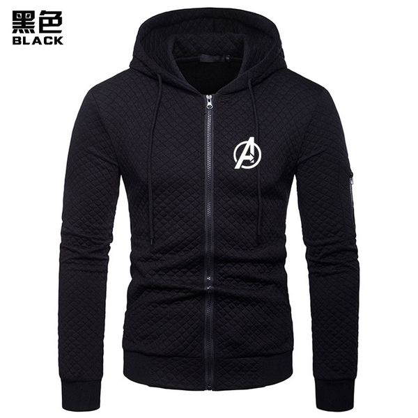 mens hoodies autumn winter thick mens sweatshirts plaid casual hoodie men zipper cardigan coats men slim sweatshirt hoodie, Black
mens hoodies autumn winter thick mens sweatshirts plaid casual hoodie men zipper cardigan coats men slim sweatshirt hoodie, Black