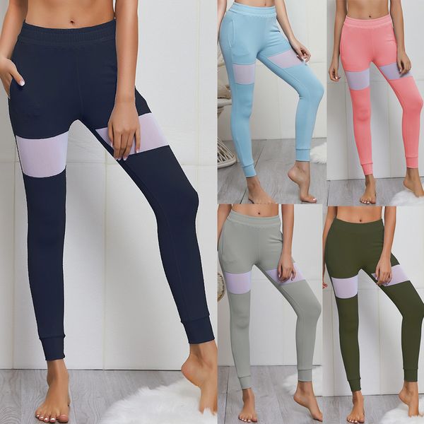 sport trousers women fashion womens pocket splice sports leggings casual elastic fitness yoga pants calzas push up#20, White;red
sport trousers women fashion womens pocket splice sports leggings casual elastic fitness yoga pants calzas push up#20, White;red