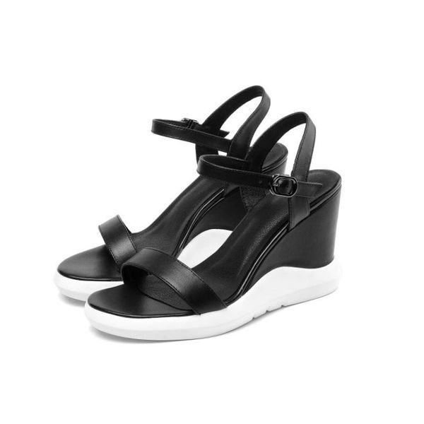 women sandals peep toe platform shoes woman high wedges heels zapatos de mujer bohemia style shoes summer, Black
women sandals peep toe platform shoes woman high wedges heels zapatos de mujer bohemia style shoes summer, Black