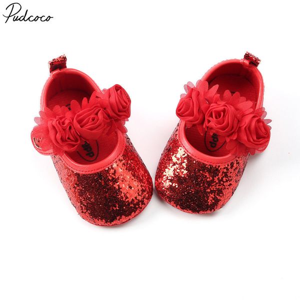 pudcoco newborn infant baby girls crib shoes sequin floral anti-slip sneakers 0-18 months helen115, Black 
pudcoco newborn infant baby girls crib shoes sequin floral anti-slip sneakers 0-18 months helen115, Black