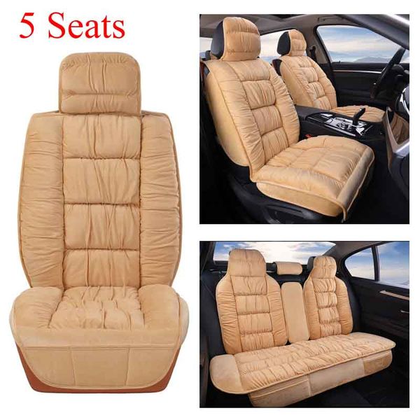 auto car seat cover universal winter warm plush cushion full sets fit 5 seat suv sedans front rear back car protector pad
auto car seat cover universal winter warm plush cushion full sets fit 5 seat suv sedans front rear back car protector pad
