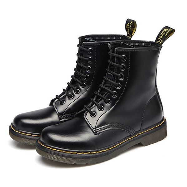 fashion designer bootie children's autumn and winter motorcycle flat low-heeled british martin boots female leather tube leather boots, Black
fashion designer bootie children's autumn and winter motorcycle flat low-heeled british martin boots female leather tube leather boots, Black