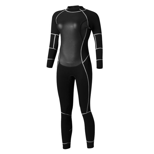 women 1.5mm full body wetsuit & back zipper, long sleeve - upf 50+ uv sun protection & super stretch
women 1.5mm full body wetsuit & back zipper, long sleeve - upf 50+ uv sun protection & super stretch