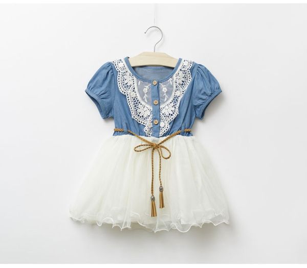 baby girl summer short sleeveless tutu dress with belt denim lace kids princess dress for girls tulle dresses vestido, Red;yellow
baby girl summer short sleeveless tutu dress with belt denim lace kids princess dress for girls tulle dresses vestido, Red;yellow