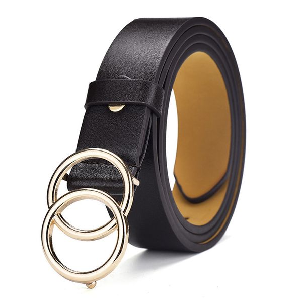 all suit gift easy use women belt jeans double round buckle accessories pu decoration waistband casual dress adjsutable, Black;brown
all suit gift easy use women belt jeans double round buckle accessories pu decoration waistband casual dress adjsutable, Black;brown