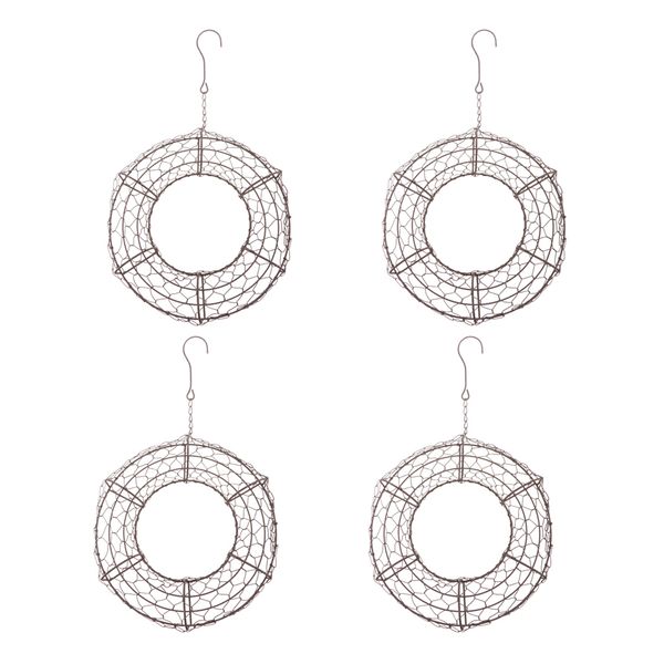 4pcs round-shaped succulents metal wire wreath frame form hanger for home wedding floral decoration
4pcs round-shaped succulents metal wire wreath frame form hanger for home wedding floral decoration