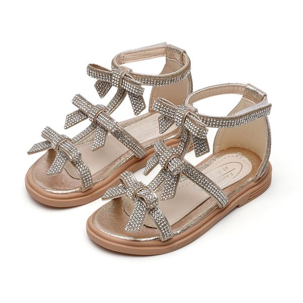 fashion girls rhinestone sandals 2020 summer new bow princess roman shoes kids non- slip soft sole children's shoes d499, Black;red
fashion girls rhinestone sandals 2020 summer new bow princess roman shoes kids non- slip soft sole children's shoes d499, Black;red