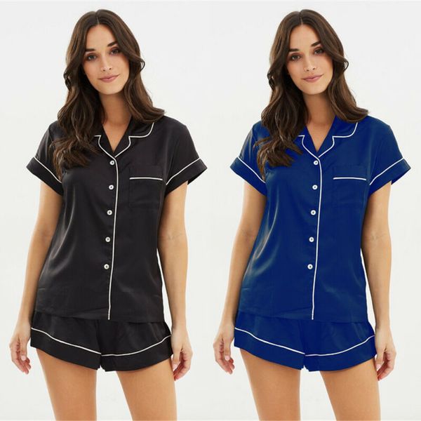 women plain pajama sets babydoll lingerie sleepwear underwear nightwear shorts pyjamas set casual ladies summer home clothes, Black;red
women plain pajama sets babydoll lingerie sleepwear underwear nightwear shorts pyjamas set casual ladies summer home clothes, Black;red