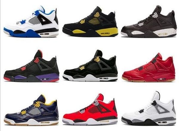 wholesale white cement 4s fire red 4 green glow oreo fear toro bravo above with box basketball shoes sneakers
wholesale white cement 4s fire red 4 green glow oreo fear toro bravo above with box basketball shoes sneakers