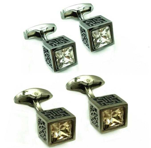 5pairs/lot vintage hollow cube design cufflinks big crystal zircon inlaid cuff links retro bronze silver men's jewelry wholesale, Silver;golden
5pairs/lot vintage hollow cube design cufflinks big crystal zircon inlaid cuff links retro bronze silver men's jewelry wholesale, Silver;golden