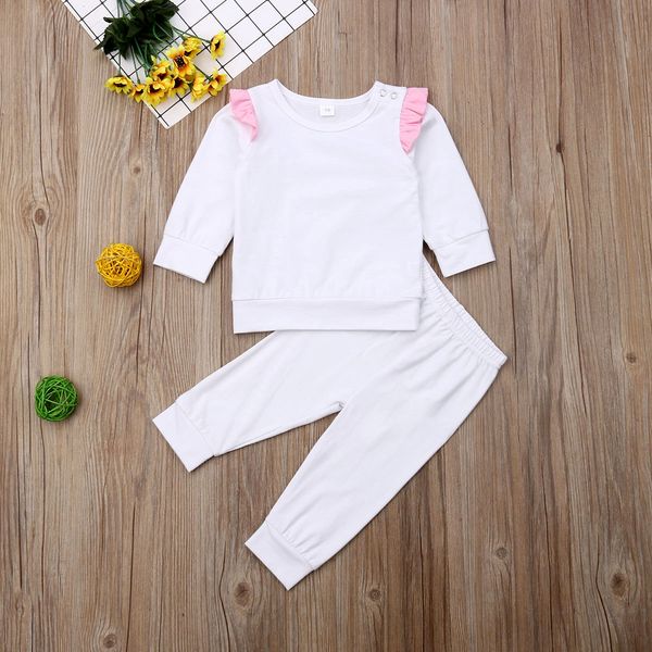 новорожденный baby girl pure white с длинным рукавом брюки хлопок летней одеждой 2pcs
новорожденный baby girl pure white с длинным рукавом брюки хлопок летней одеждой 2pcs