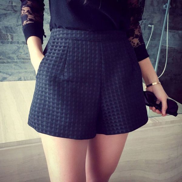 ladies shorts woman shorts fashion new casual dark plaid shorts high waisted korean women jeans crochet high drop shipping good quality, White;black
ladies shorts woman shorts fashion new casual dark plaid shorts high waisted korean women jeans crochet high drop shipping good quality, White;black
