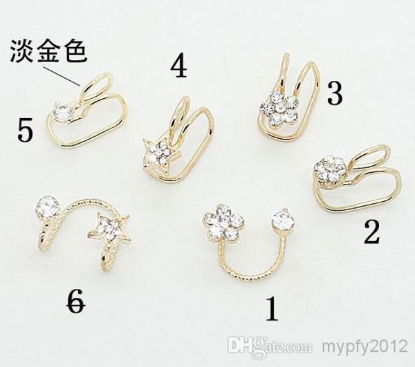 ale no ear pierced ear clip earrings silver gold plated earclip zircon flower design stud earrings cuff jewelry ear bones zs
ale no ear pierced ear clip earrings silver gold plated earclip zircon flower design stud earrings cuff jewelry ear bones zs