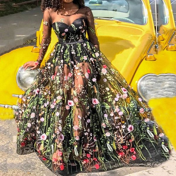 floral print long dress women long sleeve black mesh see through boho plus size party maxi dresses 2xl dinner vestidos robe, Black;gray
floral print long dress women long sleeve black mesh see through boho plus size party maxi dresses 2xl dinner vestidos robe, Black;gray