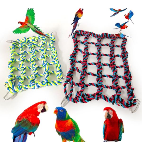 parrot colour weave to climb network parrot bird toys hamster squirrel hammock network
parrot colour weave to climb network parrot bird toys hamster squirrel hammock network