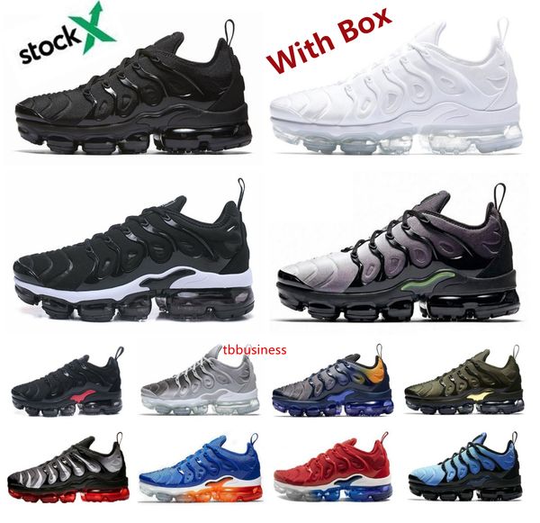 with new 2020 tn plus running shoes triple black metallic silver gradient geometric volt men sport trainers game royal athletic sneakers
with new 2020 tn plus running shoes triple black metallic silver gradient geometric volt men sport trainers game royal athletic sneakers