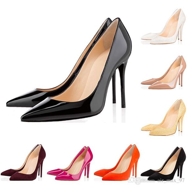 red bottoms fashion designer high heels pointed toe pumps genuine frosted leather women party dress shoes nude red size 35-42 8cm 10cm 12cm
red bottoms fashion designer high heels pointed toe pumps genuine frosted leather women party dress shoes nude red size 35-42 8cm 10cm 12cm