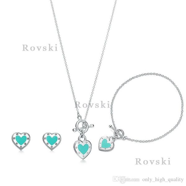 925 sterling silver, classic brand bracelet earrings necklace suit, suitable for women to attend the banquet
925 sterling silver, classic brand bracelet earrings necklace suit, suitable for women to attend the banquet