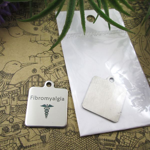 40pcs--"fibromyalgia medical"stainless steel charms more style for choosing diy charms pendants for necklace, Bronze;silver
40pcs--"fibromyalgia medical"stainless steel charms more style for choosing diy charms pendants for necklace, Bronze;silver