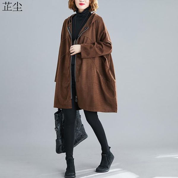 2019 new autumn oversize outerwear zipper hooded women jackets coats plus size long sleeve cashmere cardigan jacket female 5xl, Black;brown
2019 new autumn oversize outerwear zipper hooded women jackets coats plus size long sleeve cashmere cardigan jacket female 5xl, Black;brown