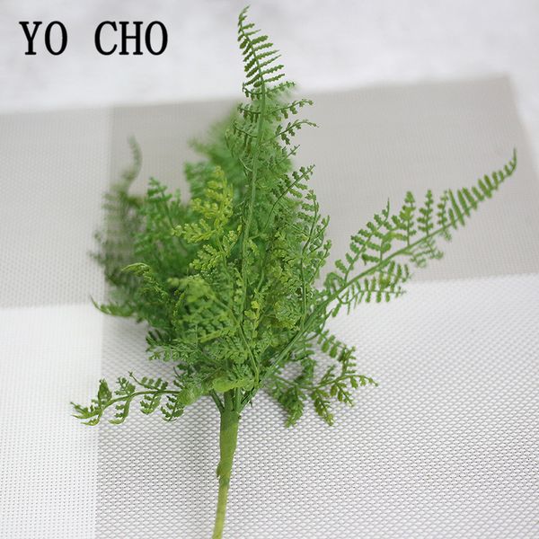 yo cho artificial plastic fern leaves branch plants plastic green simulation fern plants fake leaves classic home decor
yo cho artificial plastic fern leaves branch plants plastic green simulation fern plants fake leaves classic home decor