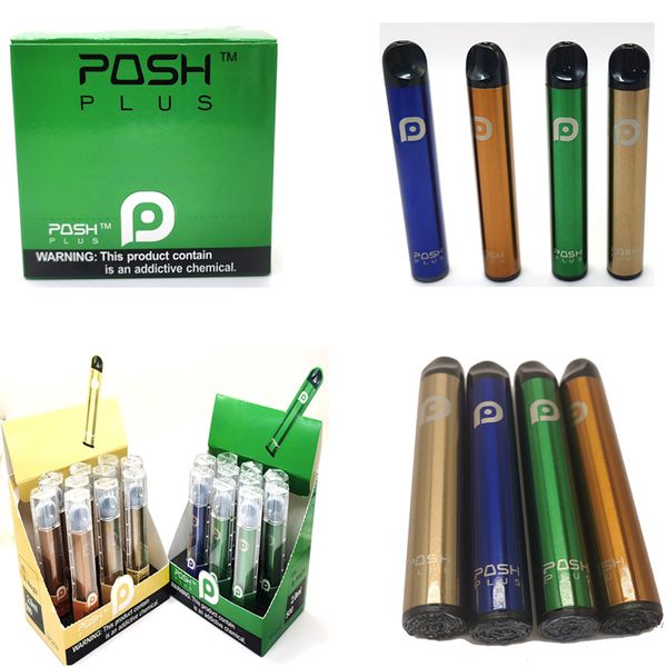 Posh Plus Cartridges Disposable Vape Pens Device Pods Starter Kit ecigarette Vaporizer 450mah Batteries 2.0ml Empty Oil Carts ecig Packaging
Posh Plus Cartridges Disposable Vape Pens Device Pods Starter Kit ecigarette Vaporizer 450mah Batteries 2.0ml Empty Oil Carts ecig Packaging