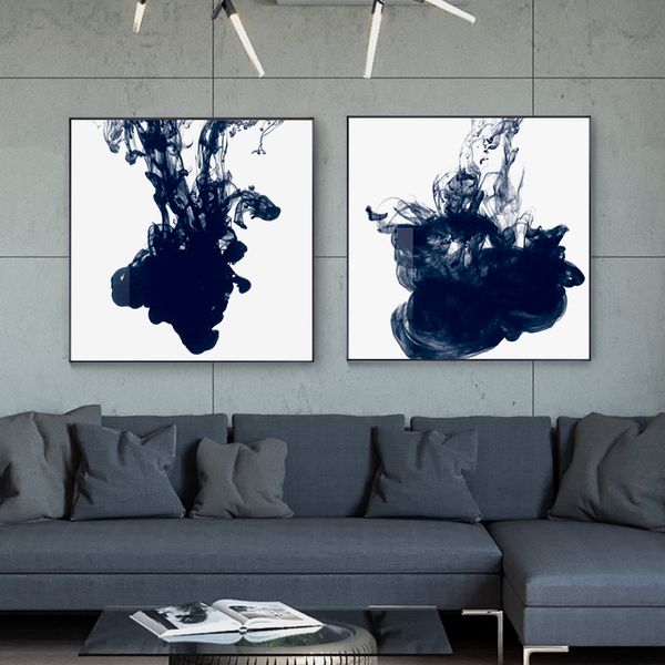abstract china ink concretization canvas painting posters print modern wall art blue pictures for living room bedroom home deco
abstract china ink concretization canvas painting posters print modern wall art blue pictures for living room bedroom home deco