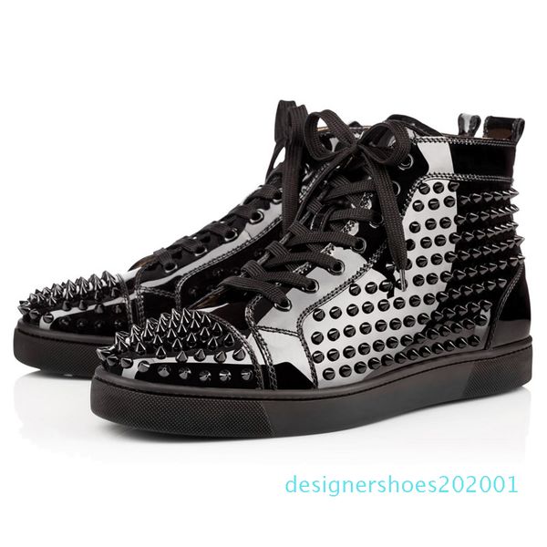 designer shoes men women chaussures studded spike sneakers triple black white red leather suede flat bottoms casual shoe 36-47 vintage d1
designer shoes men women chaussures studded spike sneakers triple black white red leather suede flat bottoms casual shoe 36-47 vintage d1