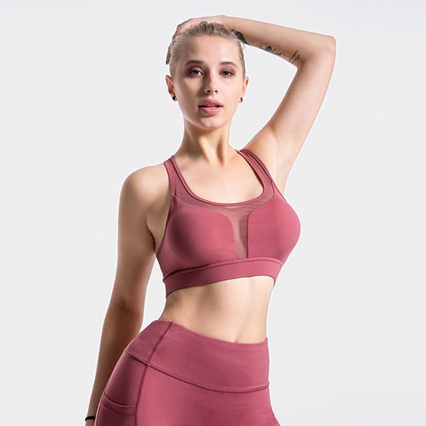 new striped beauty back yoga bra shockproof back pocket running sports underwear ladies vest fitness clothes sports wear, White;red
new striped beauty back yoga bra shockproof back pocket running sports underwear ladies vest fitness clothes sports wear, White;red