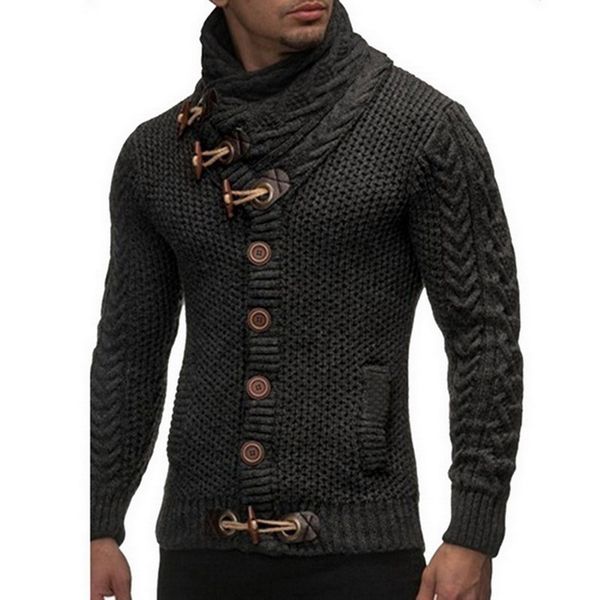 shujin 2019 autumn winter men casual cardigan sweater coat solid color mens slim fit button warm knitting sweater pullovers, White;black
shujin 2019 autumn winter men casual cardigan sweater coat solid color mens slim fit button warm knitting sweater pullovers, White;black