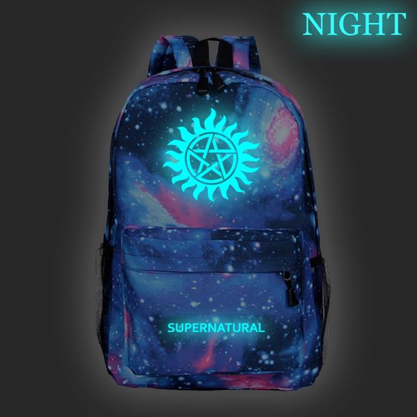 supernatural luminous backpack men women boys girls teens rucksack new pattern school backpack for teens fashion bag
supernatural luminous backpack men women boys girls teens rucksack new pattern school backpack for teens fashion bag